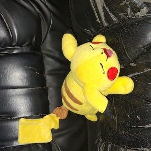 2017 Tomy Sleeping Pikachu plush